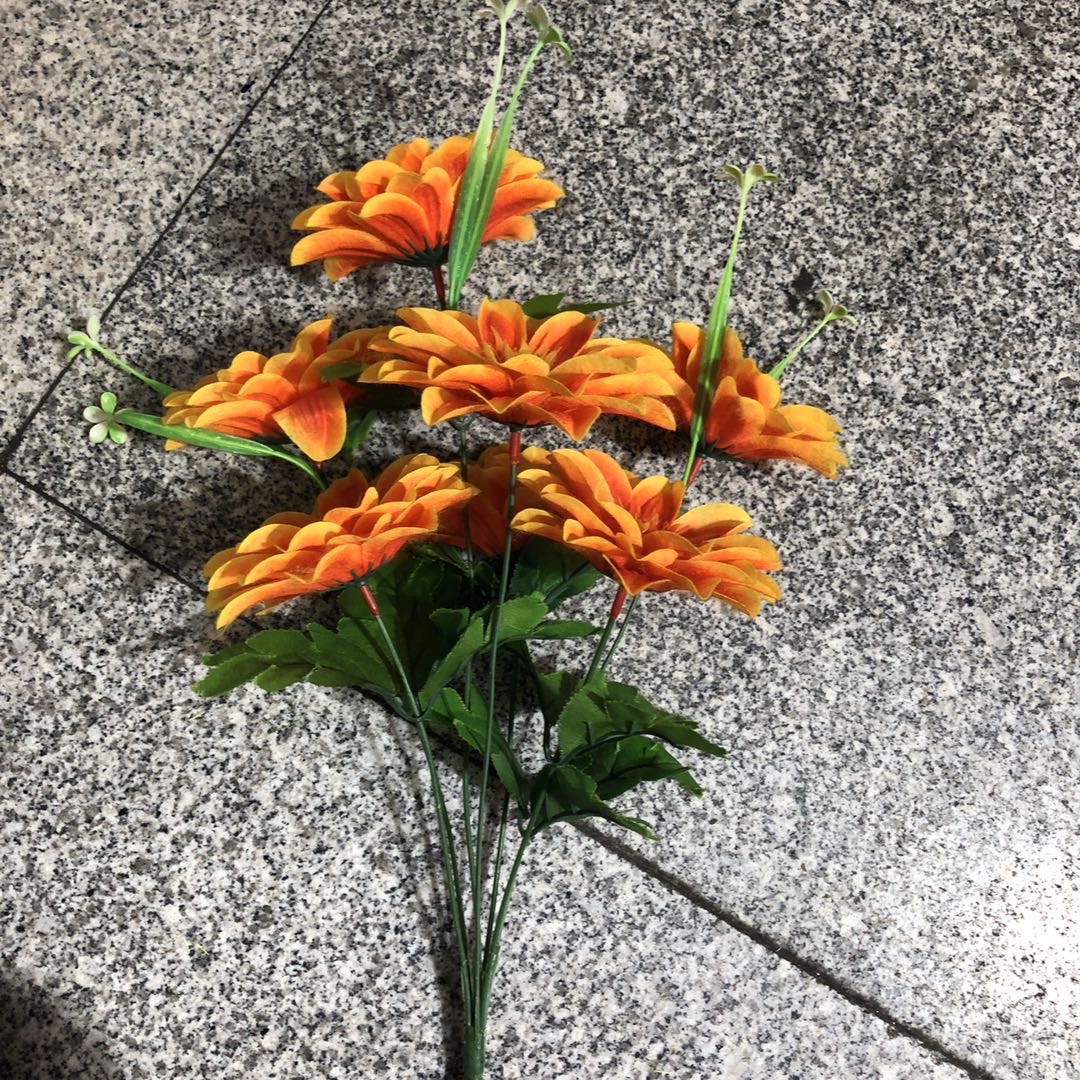 Decorative flower arrangement: 12-head gladiolus bouquet, home display, landscape decoration, wedding photography props, artificial flowers, artificial flowers