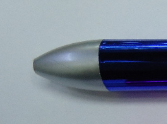 Three-Color Touch Screen High-Quality Environmental Protection Plastic Hook Ballpoint Pen Specification drawing