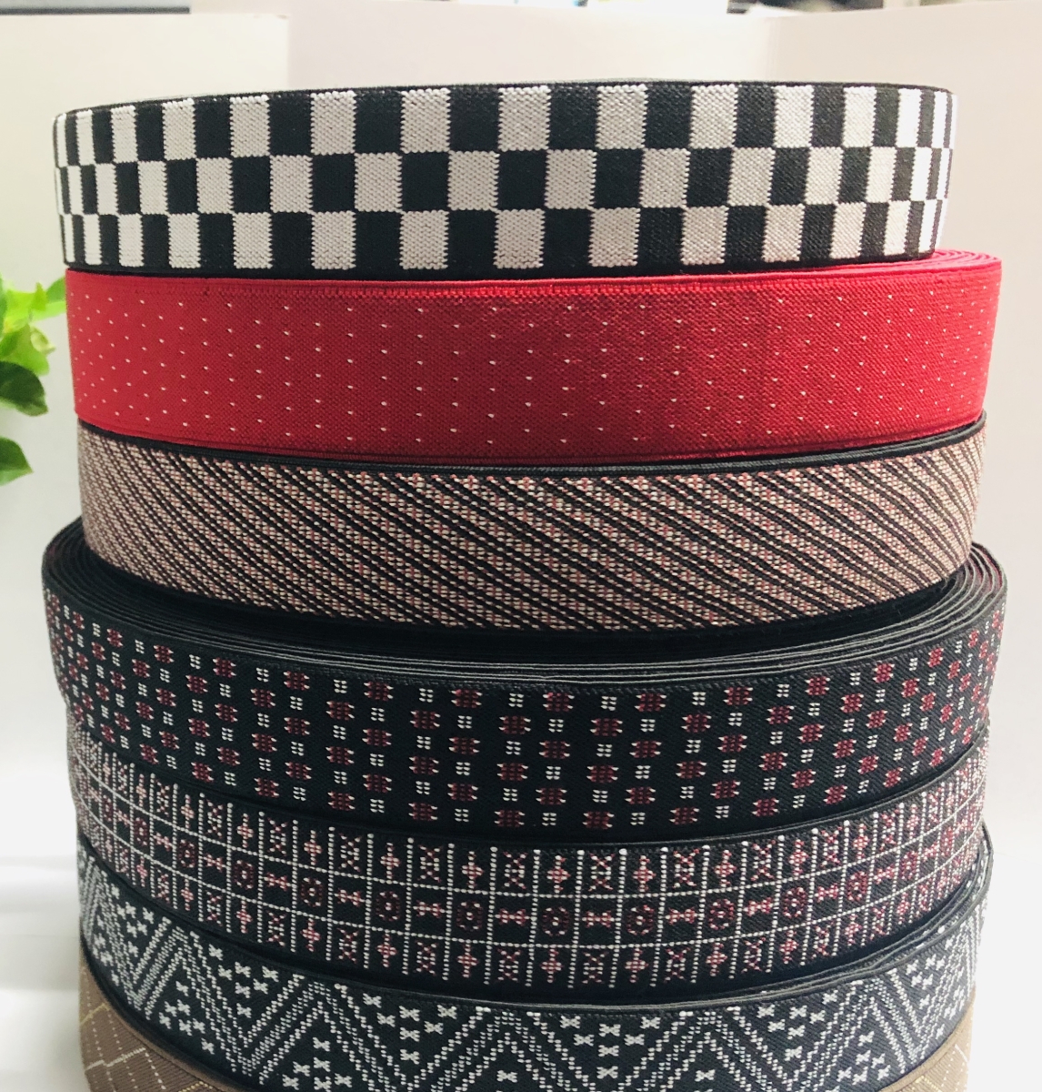 South Korea Ribbon Color Stripes Ribbon Diy Clothes T-Shirt Shoes And Hats Ribbon Ribbon Clothes Wrapping Cloth Accessories