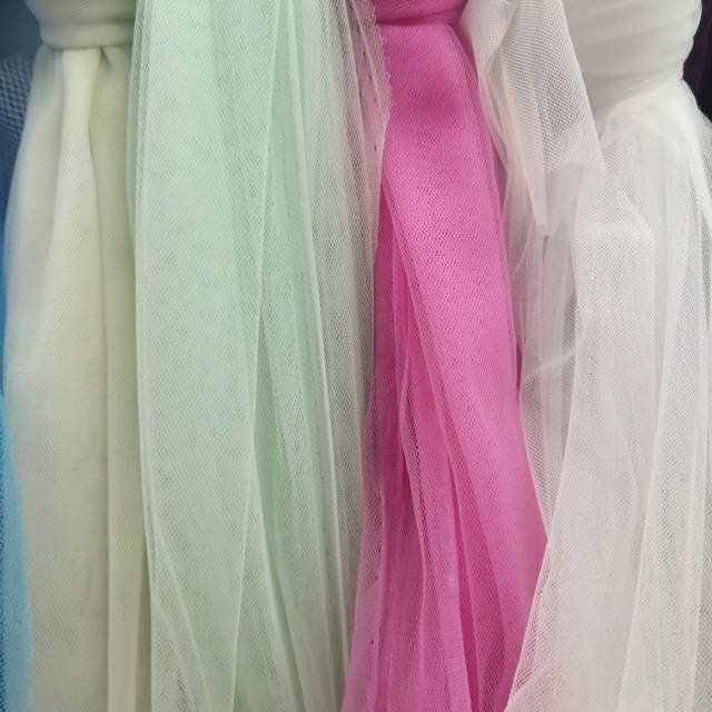 美国网纱服装面料工艺品饰品面料