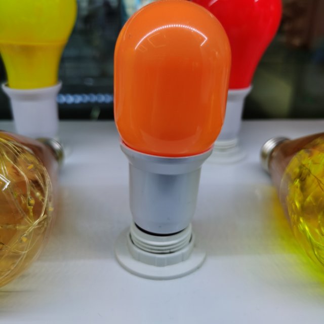 LED灯泡彩色灯泡螺口家用球泡灯厨卫灯