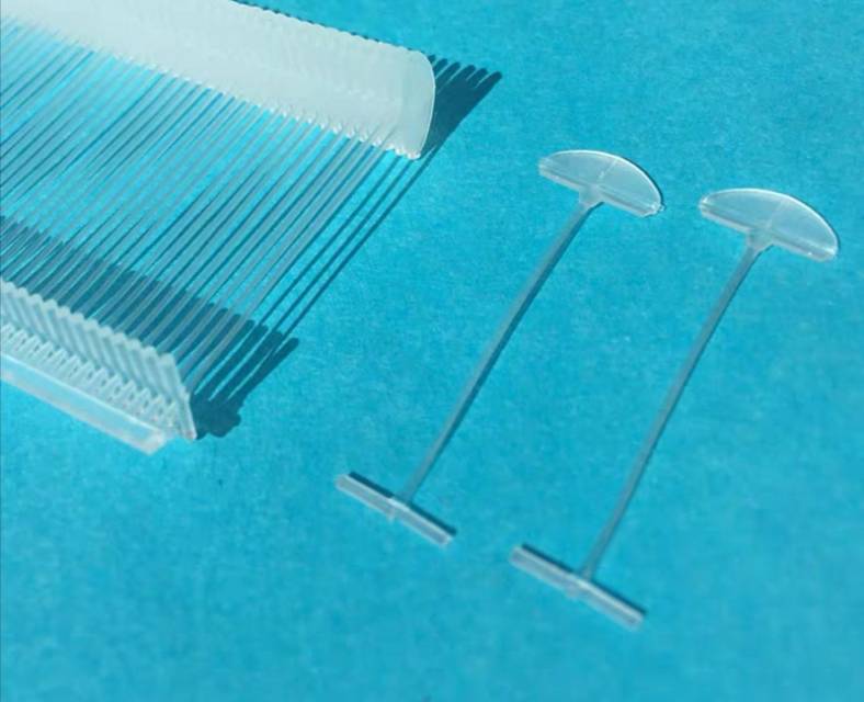 Fan Fine Glue Needle Tag Gun Needle Tag Pin Head Leaf Clothing Plastic Glue Needle Clothing Specification drawing