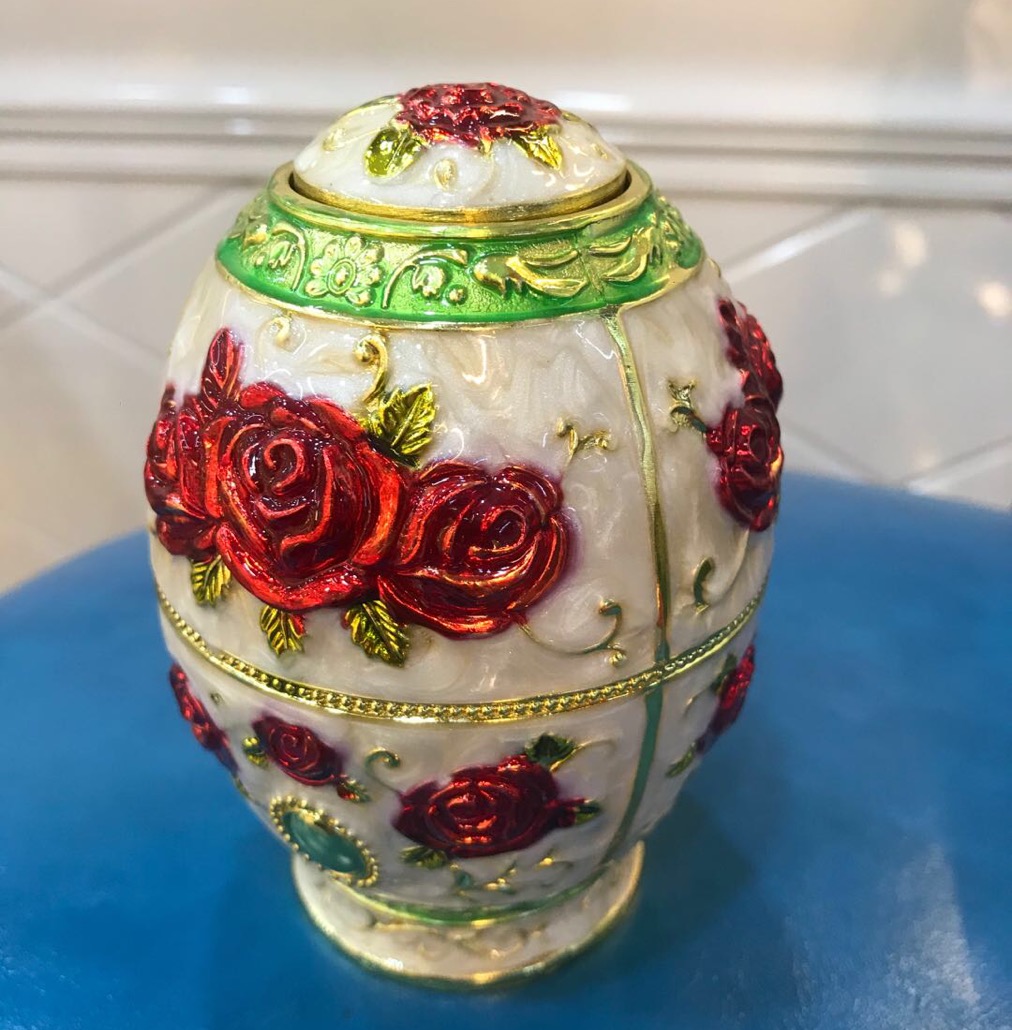 按压式牙签筒欧式复古牙签盒产品图