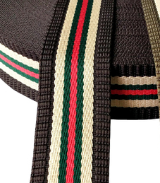 Manufacturers Direct Sales Diy Color Striped Ribbon Ribbon Diy Clothes T Shirt Shoes Hat Decorative Ribbon Ribbon Clothes Wrapping Cloth Strip Accessories details Picture