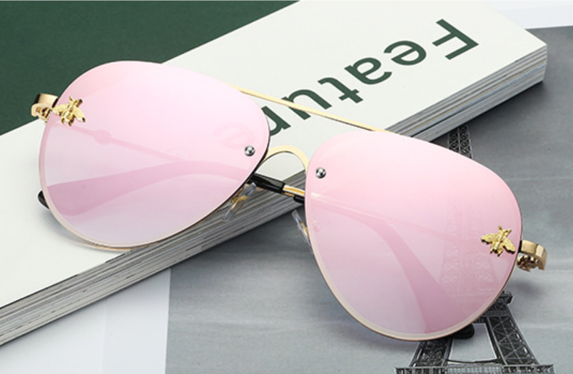 新品时尚墨镜大框方框太阳镜偏光镜韩版网红潮人高档彩色女士款8621