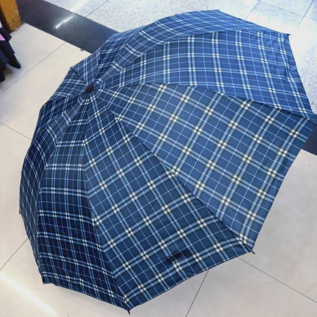 专卖三折伞折叠伞经典男女士晴雨伞韩版格子伞产品图