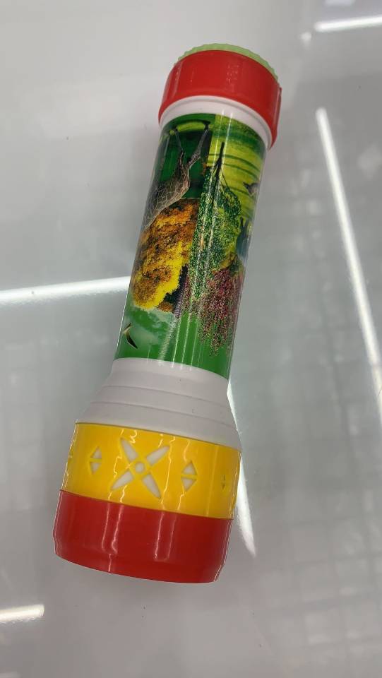 Plastic led flashlight details Picture