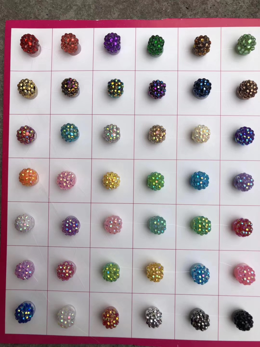 Acrylic accessories resin ball thumbnail