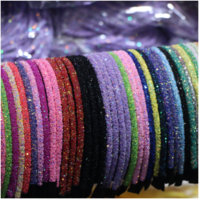 PVC sequin tube headband manufacturers direct, welcome to make to order thumbnail