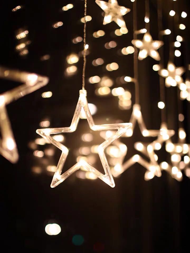LED small colored lights, flashing lights, string lights, starry sky, seven-color color-changing household neon lights, outdoor waterproof, festival decorative lights details Picture