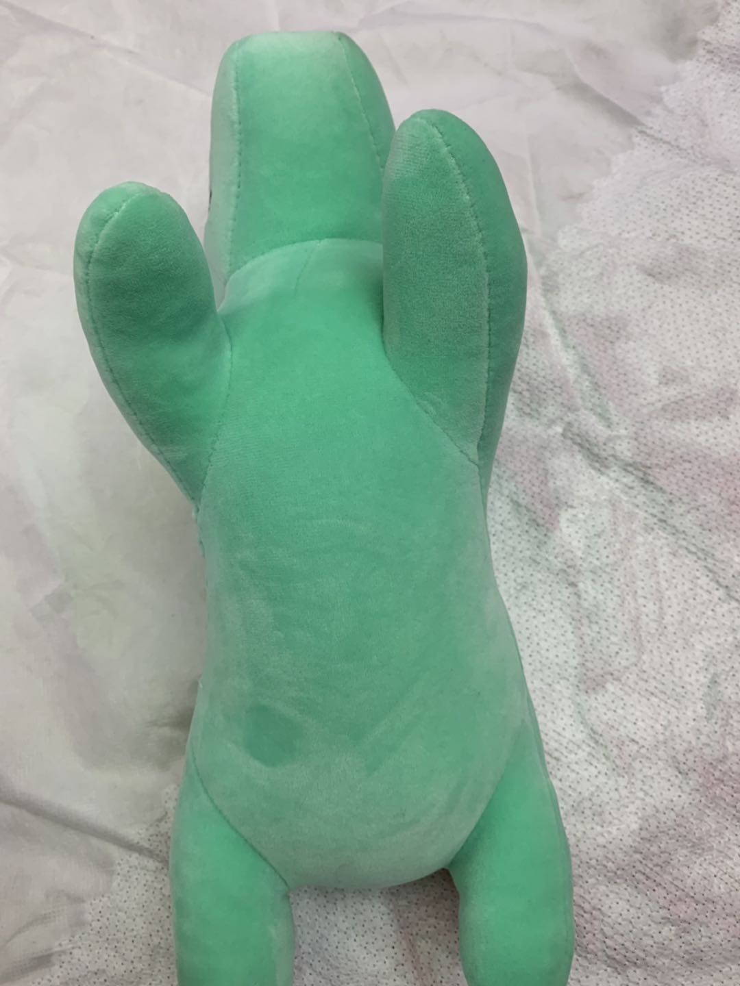 四面弹毛绒独角兽 短毛毛绒玩具 厂家直销细节图