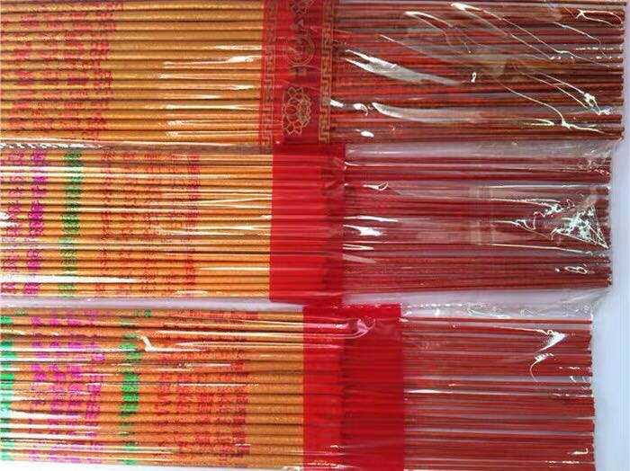 30 sticks of Good character incense, five-color golden incense, natural Sandalwood incense, Buddha Incense, Offering incense, bamboo stick incense, Buddhist ritual items, Buddha Incense