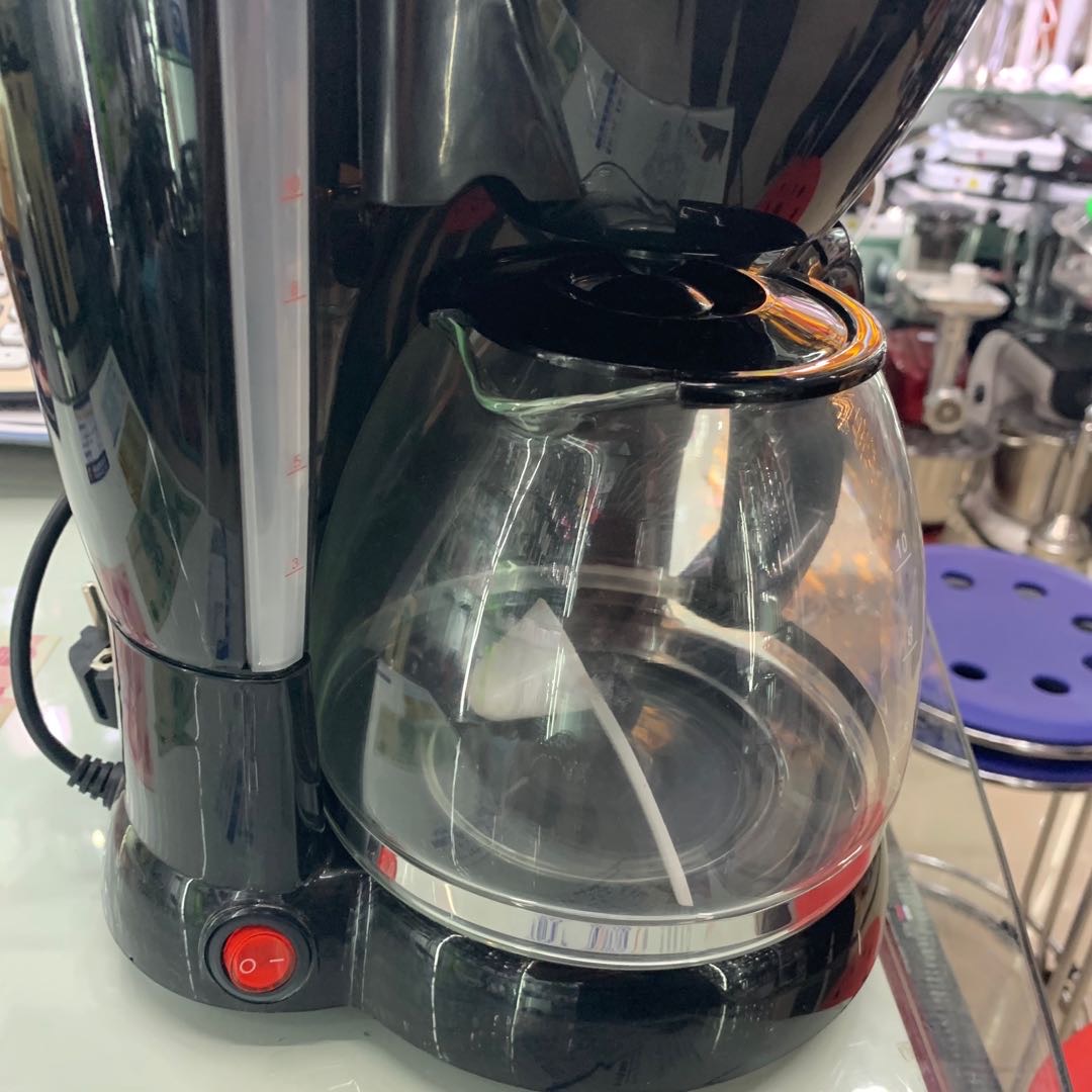 Black coffee machine details Picture