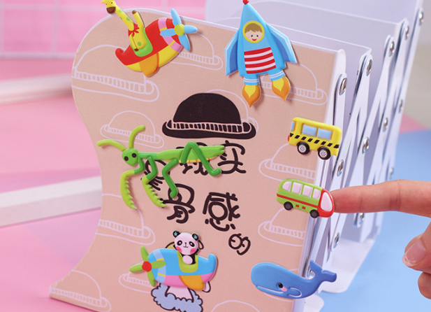 Children's Stereoscopic 3D Stickers Kindergarten Bubble Stickers Dinosaur Plane Stickers Reward Stickers Boys Transportation details Picture