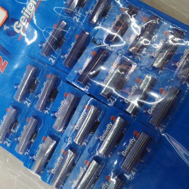 厂家直销剃须刀片爆款剃须锋利双面刀片整版剃须刀产品图