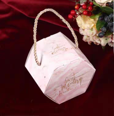 Small gift box, hand-held packaging bag, small bag, experience set, souvenir, pure handmade paper box, free shipping Specification image