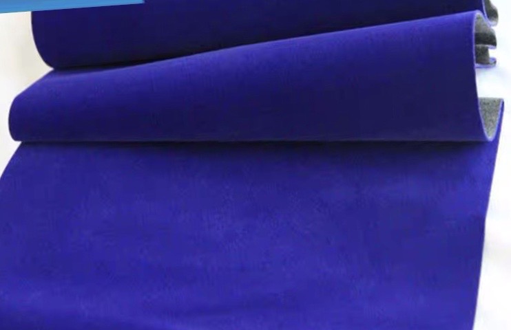 Full Satin Single Flocking Cloth Fake Flower Leaf Couplet Embroidery Crafts Without Bullets Specification drawing