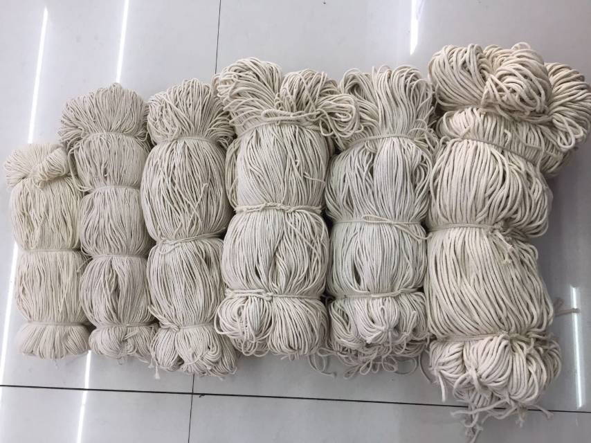 Core cotton rope, all-cotton fabric accessory weaving special rope, fabric accessory rope