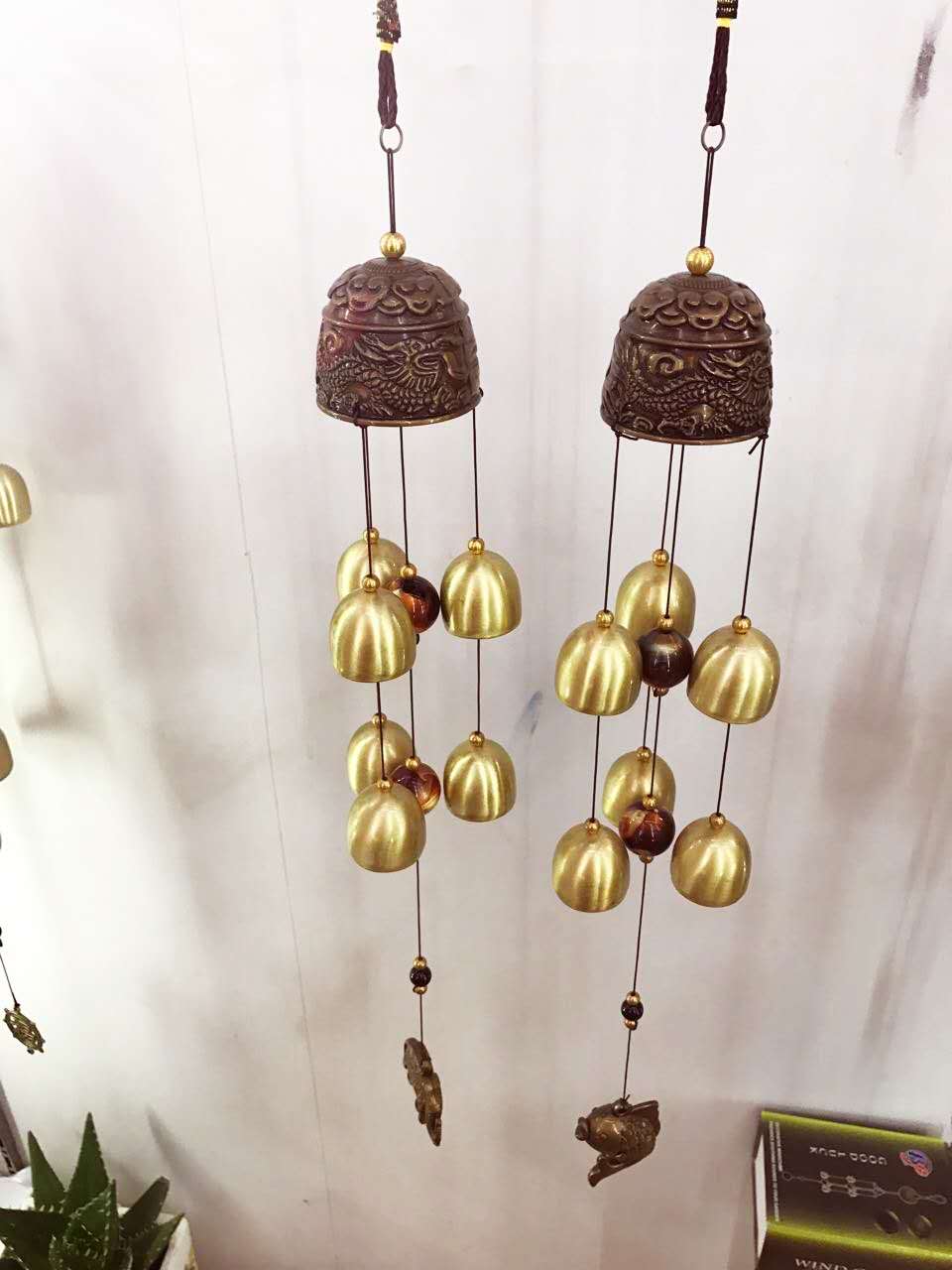 6个铜铃铛金属挂件挂饰儿童生日礼品