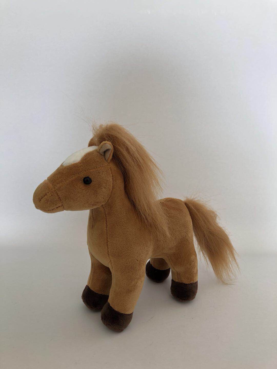Plush little horses for children, girls, toys and home decorations details Picture