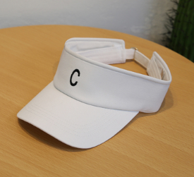 Summer Street Empty Top Sunscreen Male No Top Hat C Letter Personality Logo
