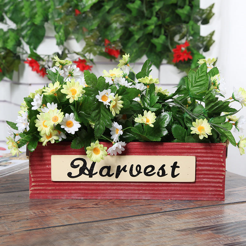 欧式创意木质多肉植物盆栽摆件创意礼品花盆图