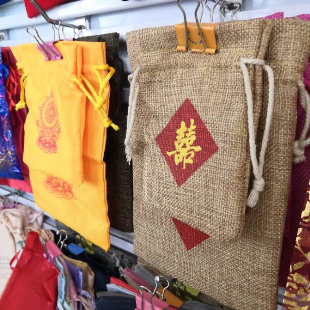 喜糖袋素拉伸袋现货批发厂家直销来样订做色袋绒布袋