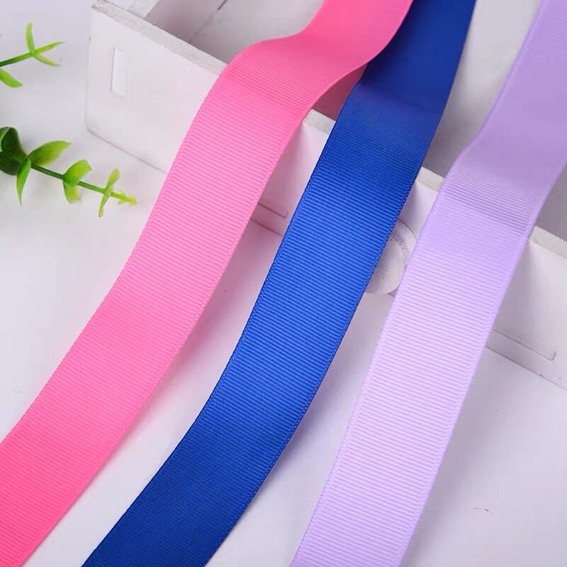 Ribbed ribbon diy handmade bow baking gift box packaging webbing Specification image
