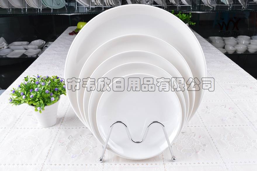 9 inch disc fruit plate Western dinner plate household ceramic creative set plate thumbnail