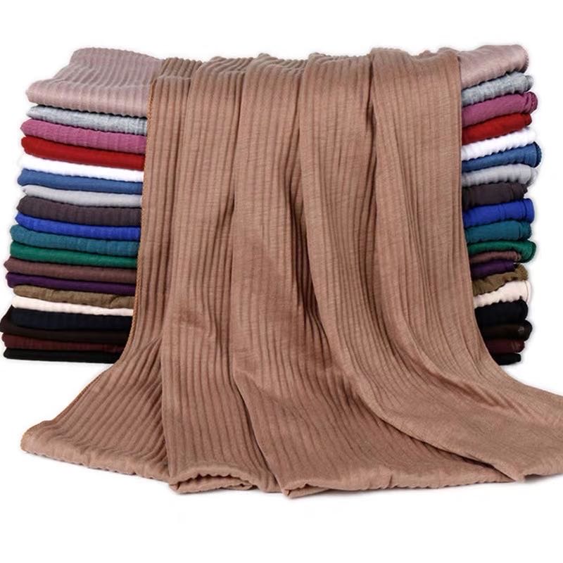 Women's Arabian long scarf pleated headband versatile Muslim bestseller