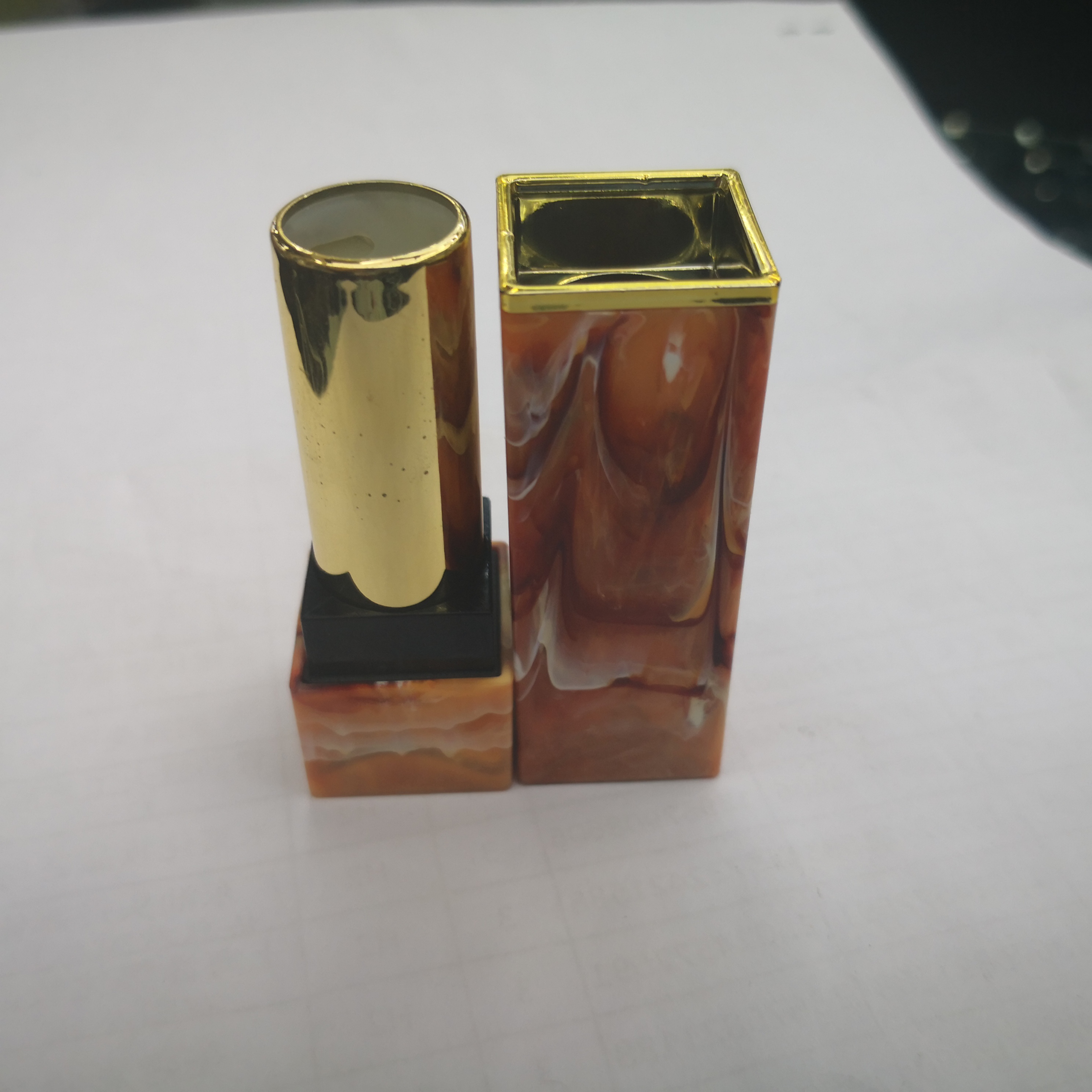 Square Jade Lipstick Shell Batch Display