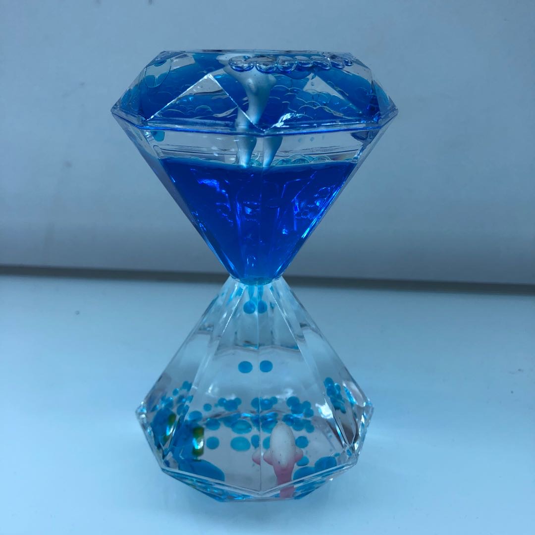 Blue acrylic drop oil handicraft home decoration decoration a holiday gift thumbnail
