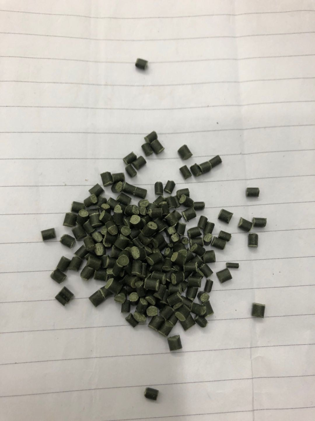 Yingtong Plastic Grayish-green Small Particles three-stage high-pressure (recycled material) Specification image