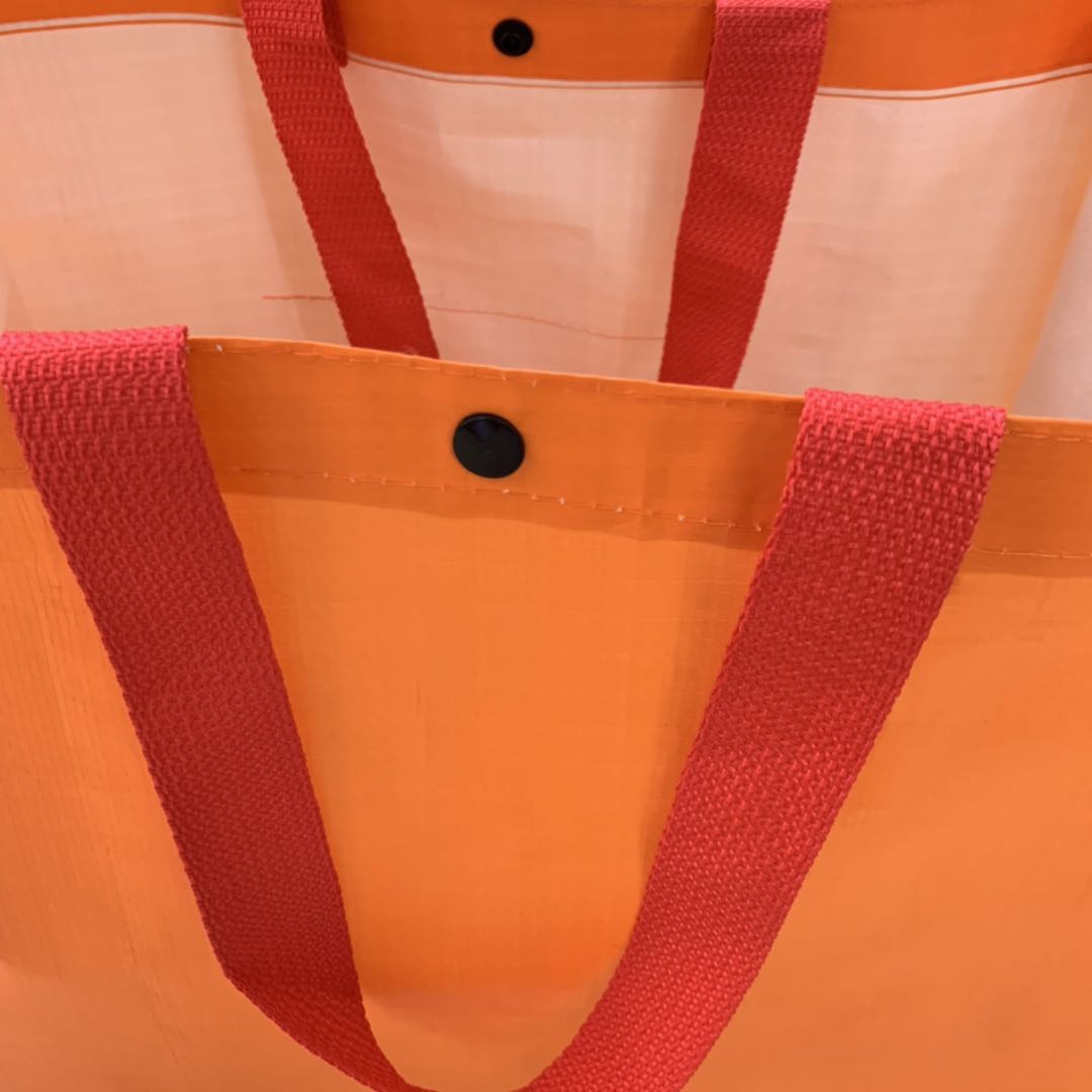 Orange Thickened Small Woven Bag details Picture