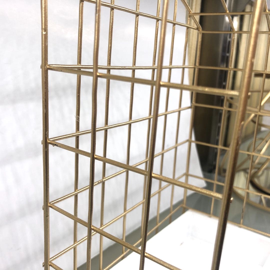 鸟笼金属摆件美式简约古典软装饰品样板间书房客厅门装饰品细节图
