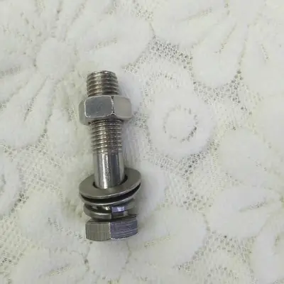 Manufacturers Direct Screw Nuts Pure Metal Stainless Steel Texture Clear Pass Rate To Sample Custom