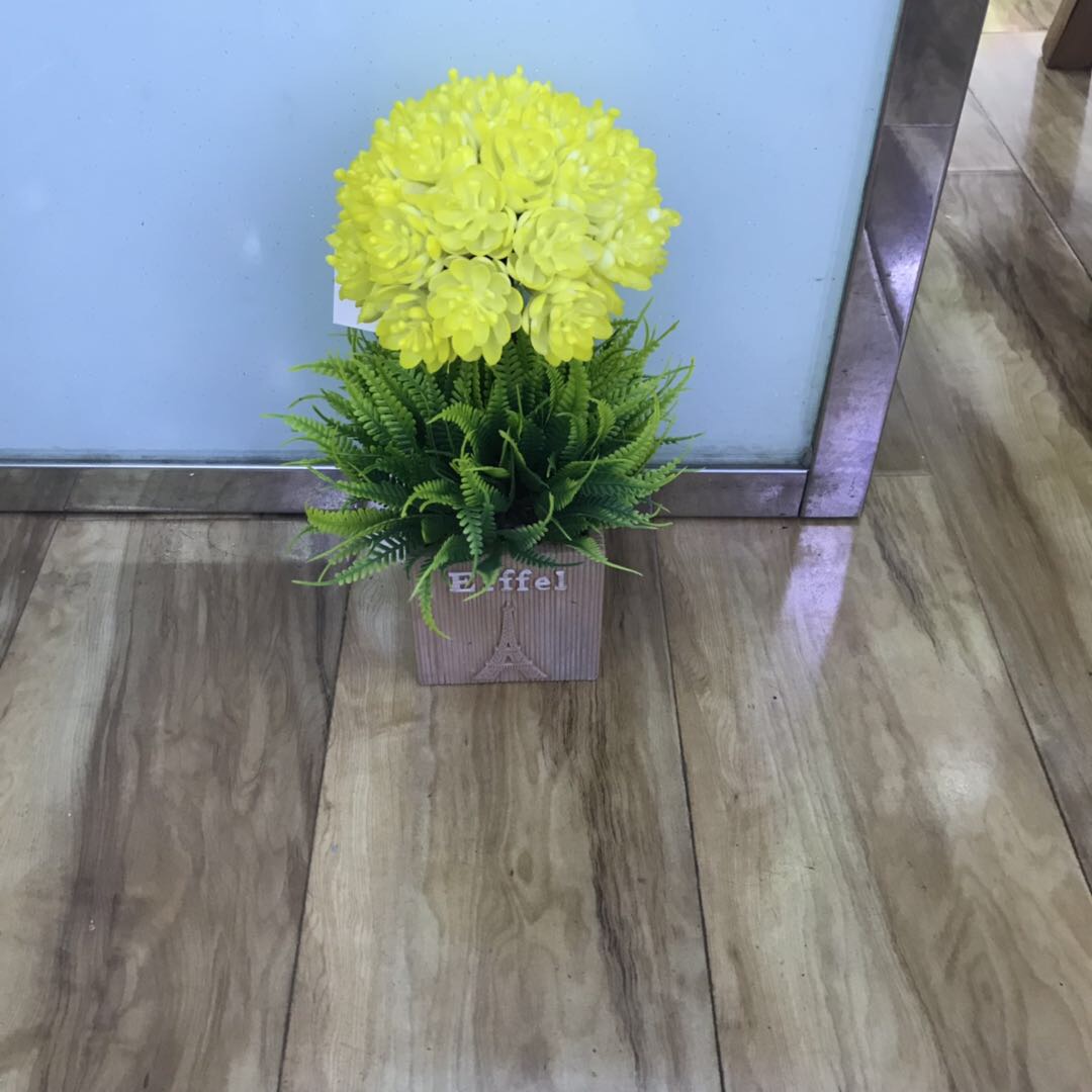 花雨岸仿真花卉 13头大菊花盘花 摆放大龙爪菊清明绢花假花塑料花
