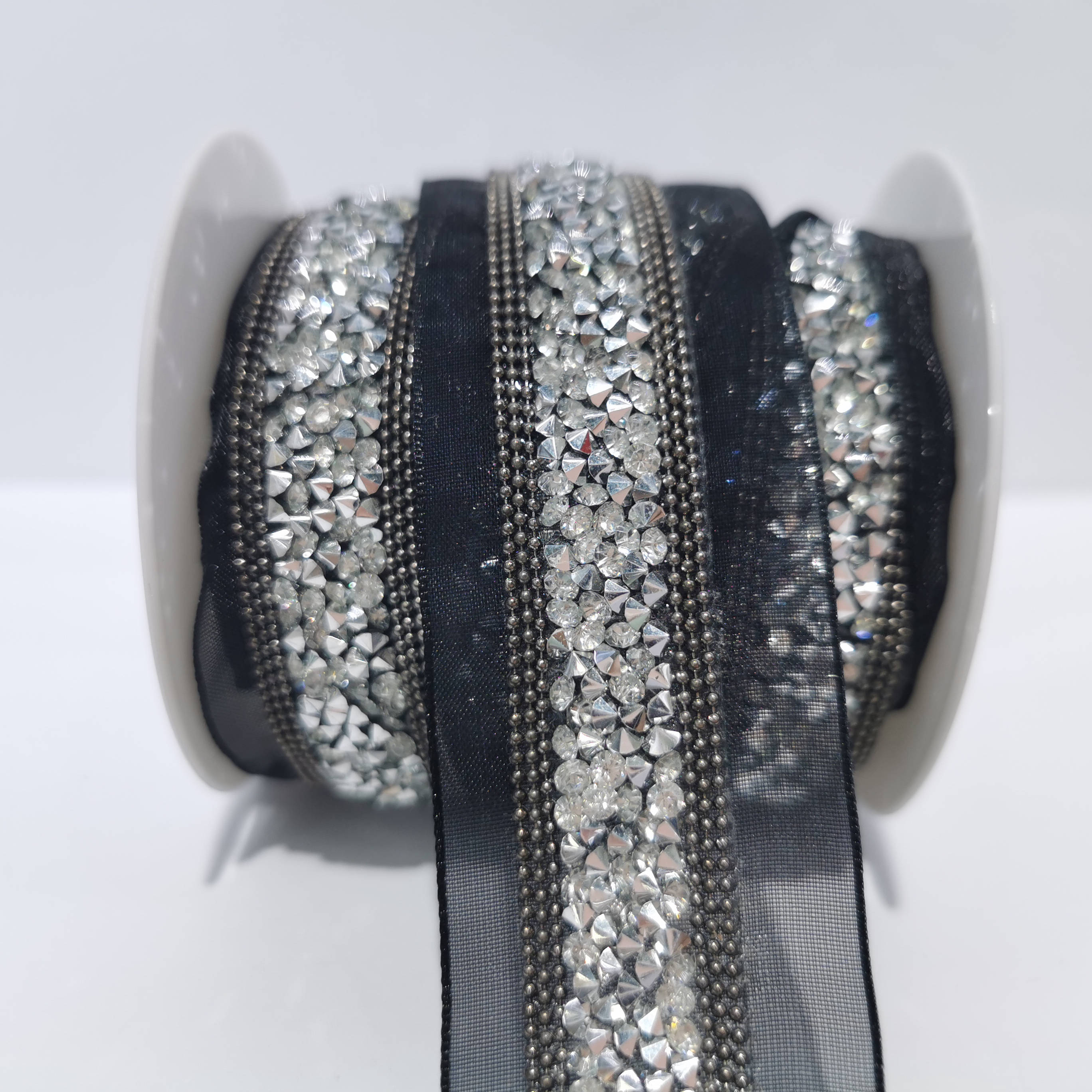 Rhinestone Mesh Fabric Chain Code Chain Clothing Accessories Diy Handmade Accessories