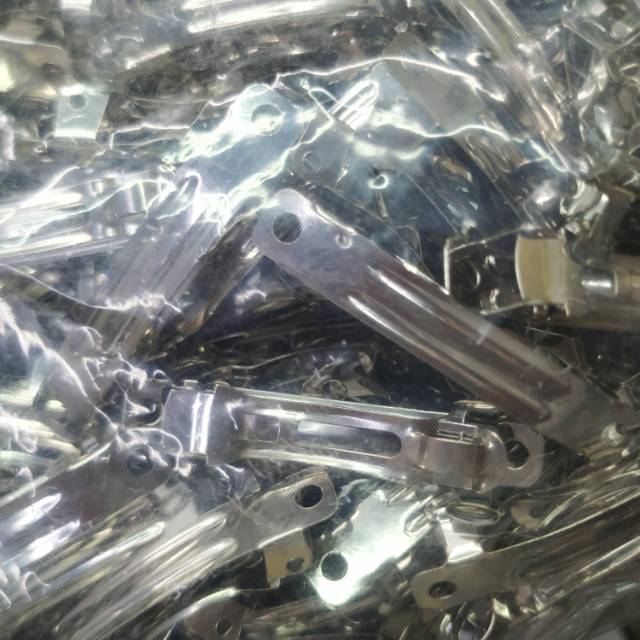 厂家直销铁质4公分自动夹发扣配饰细节图