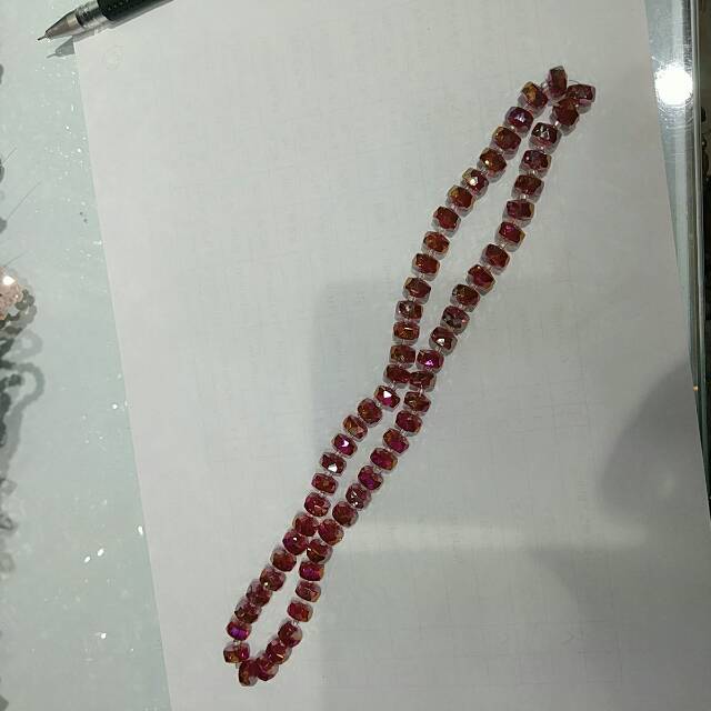 玻璃水晶手链耳环项链配件水滴玻璃手缝钻宝石钻鞋帽包服装辅料