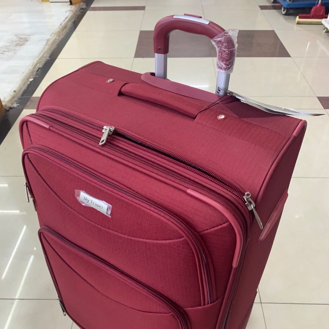 B082行李箱超大容量牛津布拉杆箱女学生密码箱 三件套20-24-28寸产品图