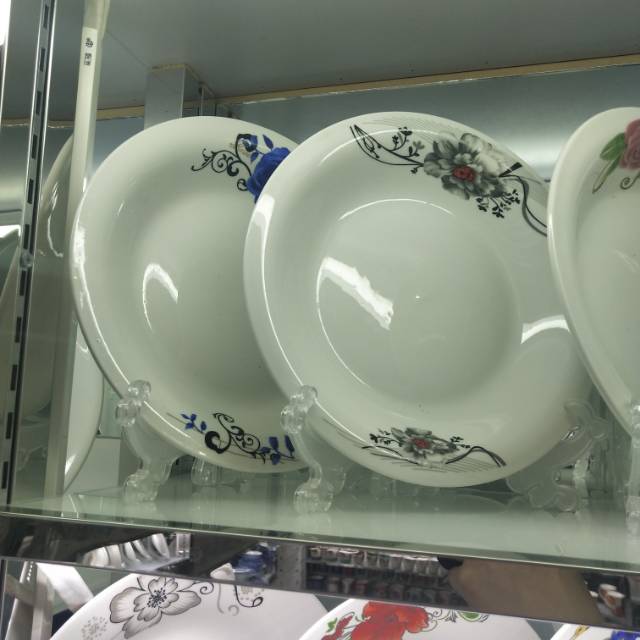 9.25寸陶瓷烤花反汤盘时尚新颖精美家用酒店用细节图