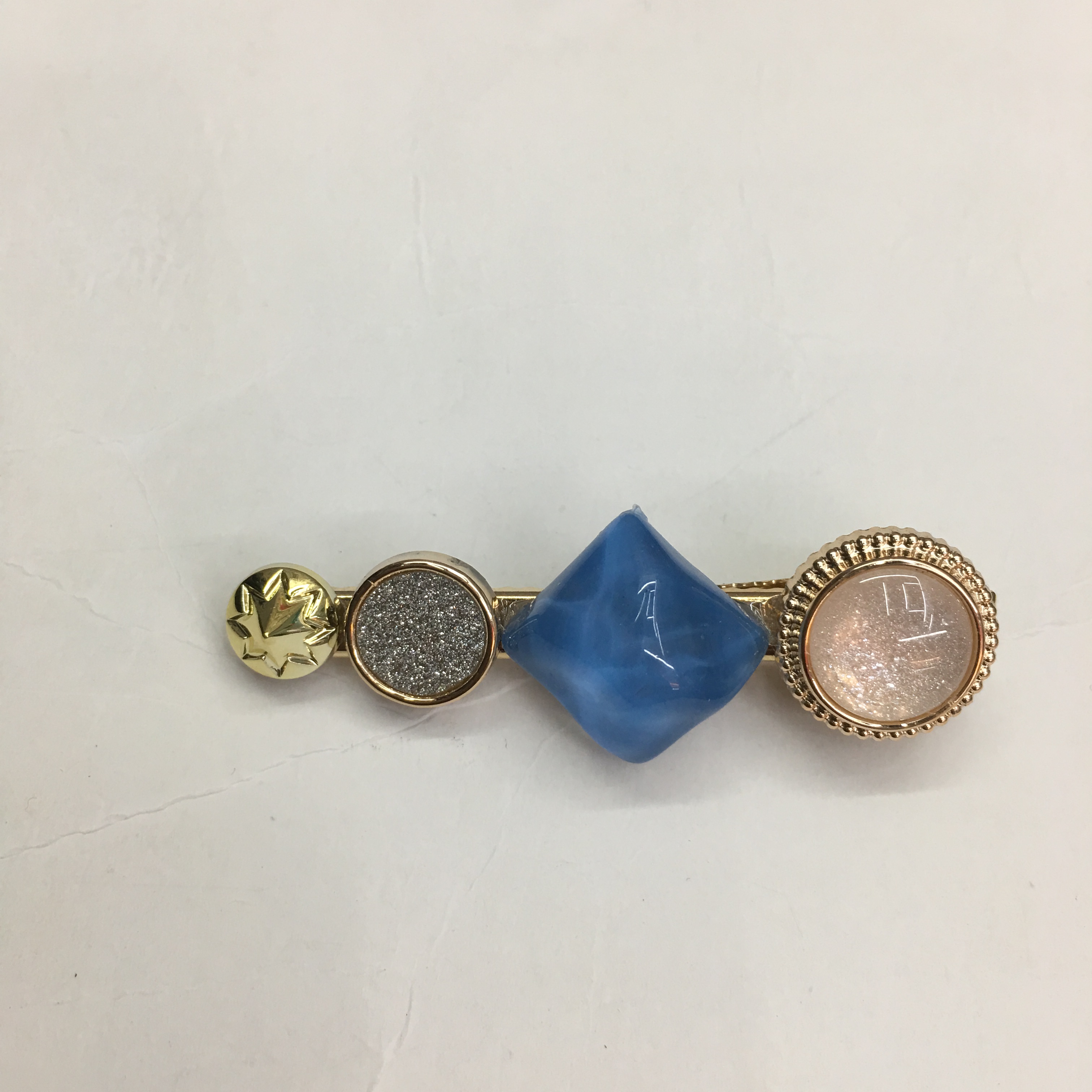 气质夹子头饰韩国甜美刘海边夹简约少女鸭嘴夹几何造型产品图