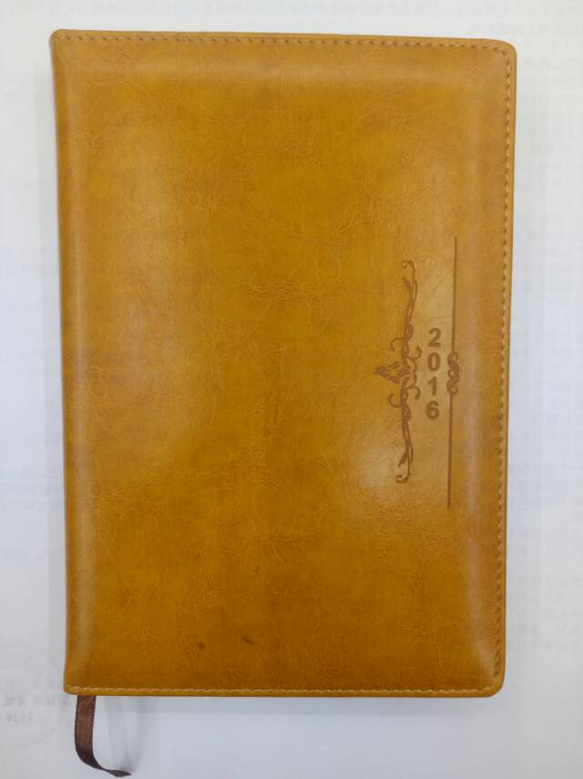 Weijia Stationery Soft Leather Notebook Feel Smooth Student Diary Meeting Notepad