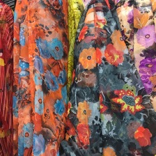 印花细粉网纱有垂感高密服装饰品玩具工艺品