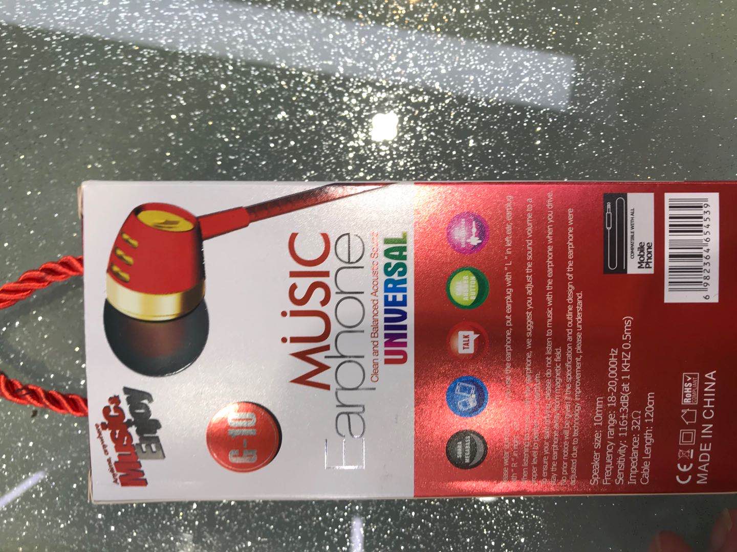 In-ear headphones with original quality wired high sound quality thumbnail