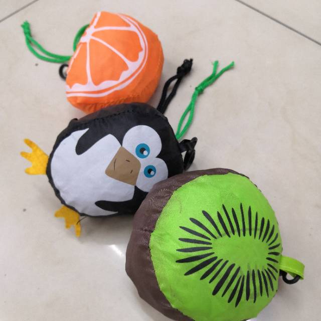 布偶款可折叠手提袋现货批发厂家直销环保购物袋广告袋来样定做