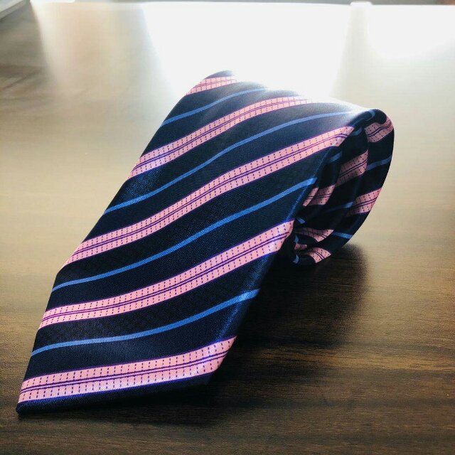 High-end men's formal ties, polyester ties factory direct sales, ties in multiple colors and styles details Picture