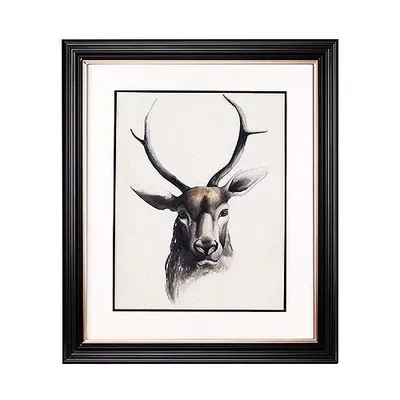 Auchan Painting Industry Modern Nordic Elk Card Decorative Painting