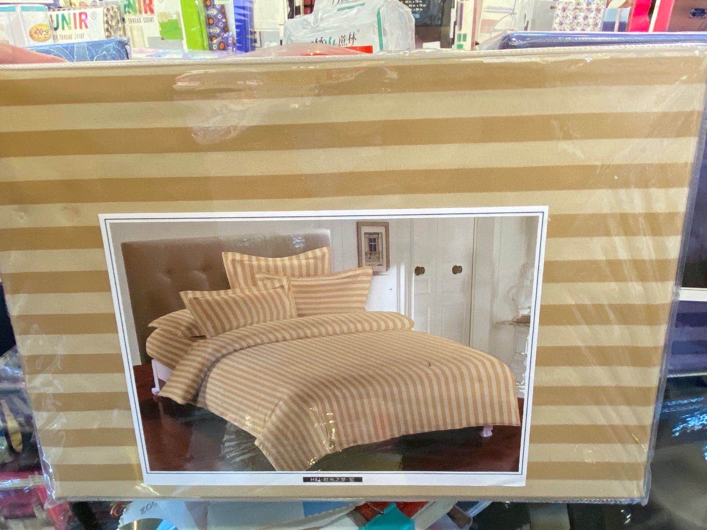 夏被四件套/四件套/水洗真丝床单四件套/床上用品/床上用品欧美风产品图